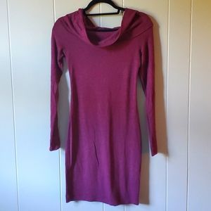 Express fleece sweater dress